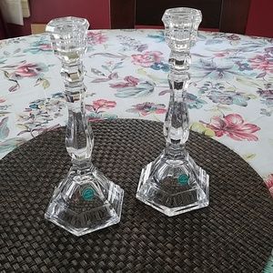 Tiffany candlestick holders